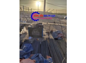 Sửa chửa máy uốn thép D32 cho khách hàng tại Long An 