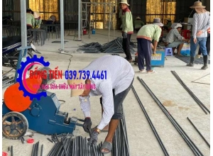 Sửa chữa máy cắt thép tại công trình
